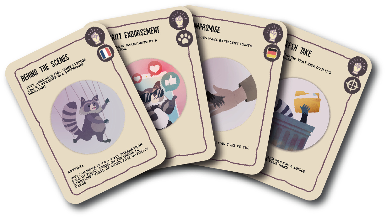 image of action cards